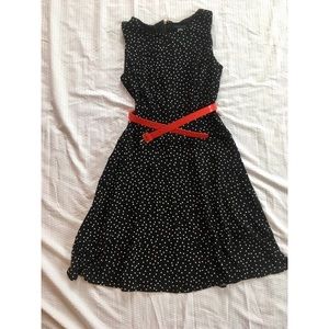 Tommy Hilfiger A-Line Polka Dot Dress